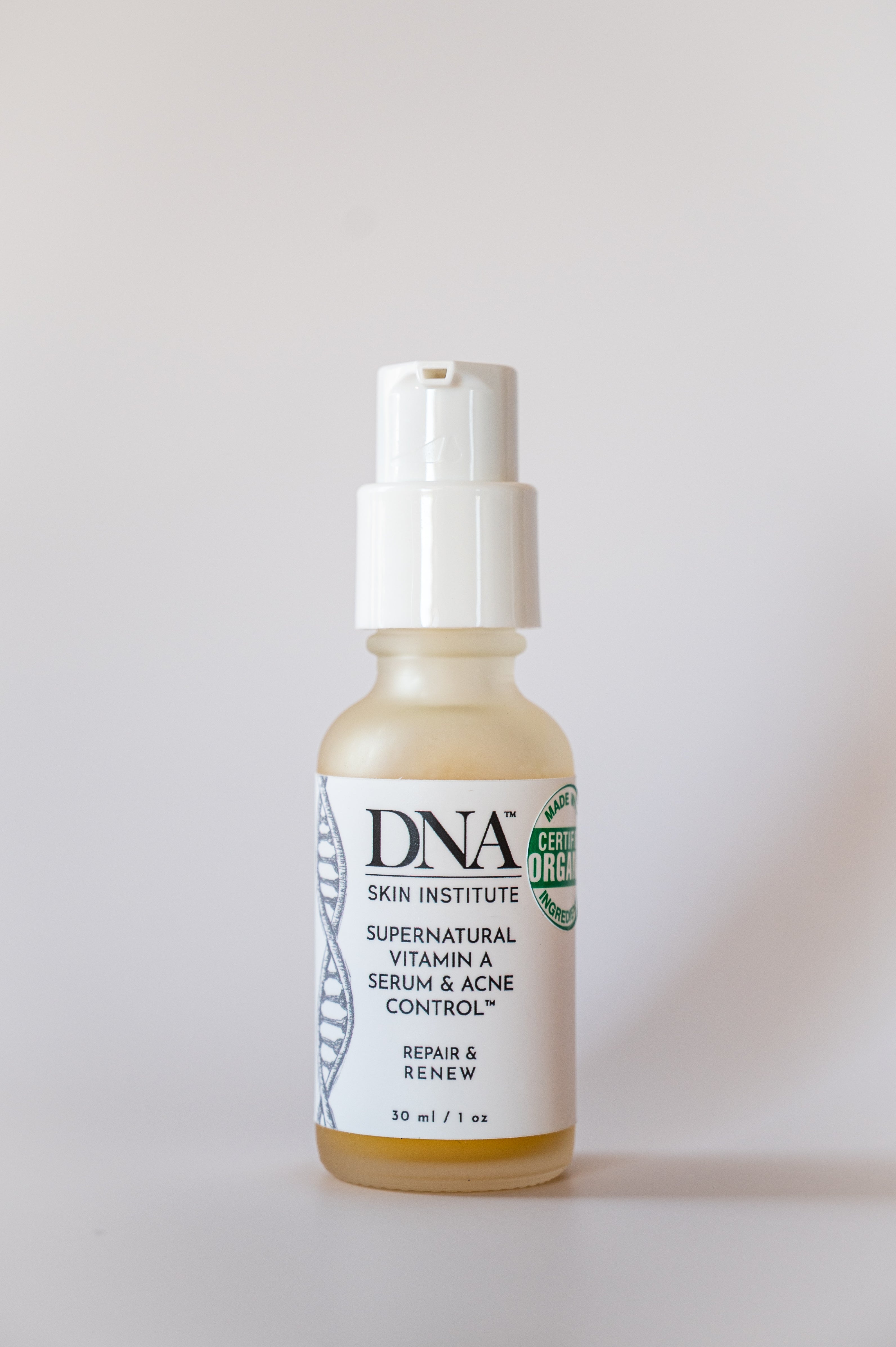 Supernatural Vitamin A & Acne Control Serum™ – DNA Skin Institute™