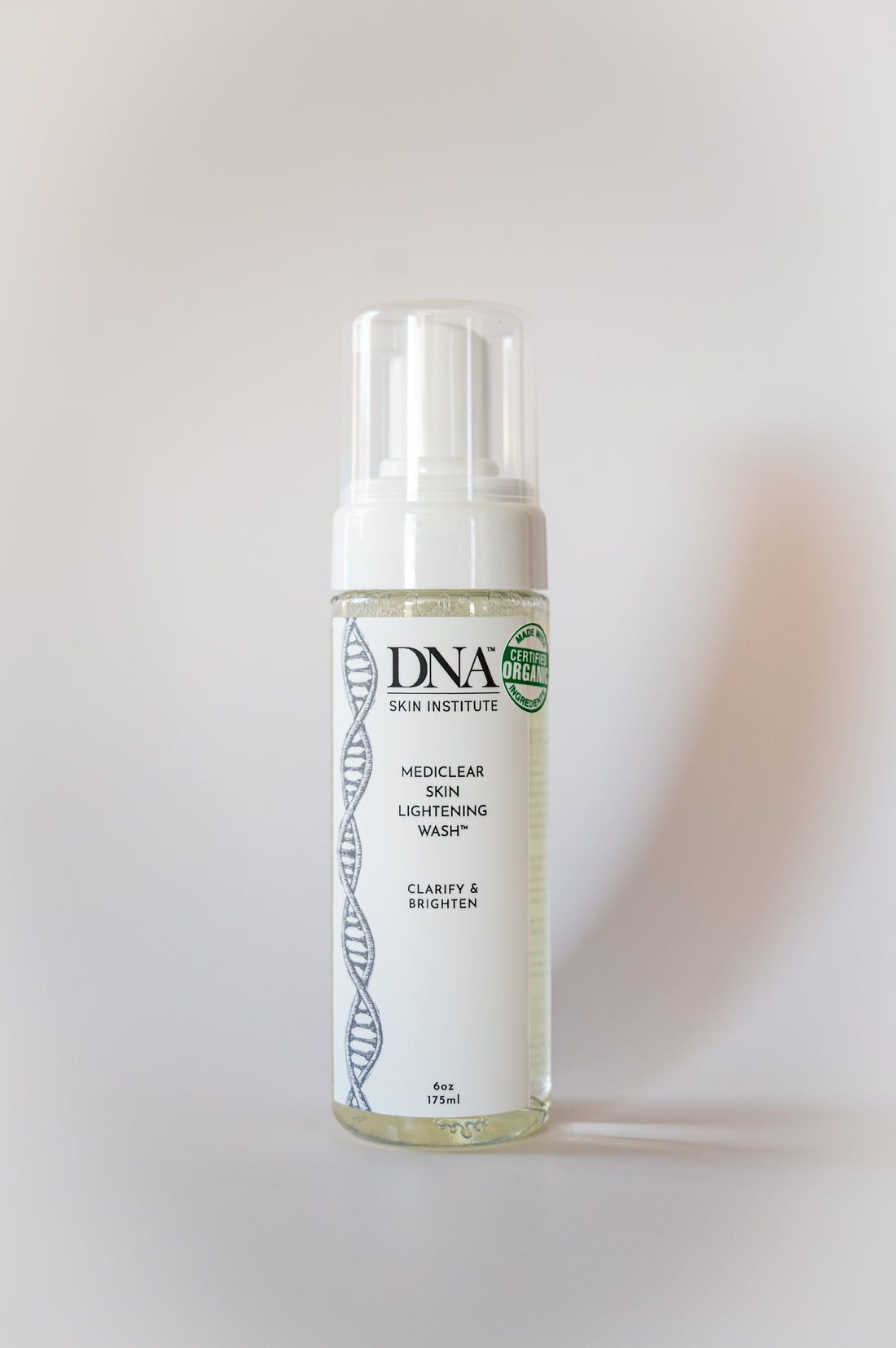 foaming cleanser natural plant derived, tyrosinate inhibitors brightens and evens tone naturally toxin free